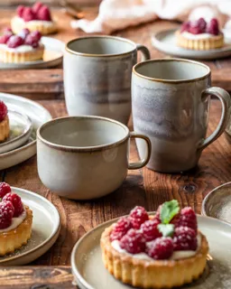 Gipfelstück Gipfelstück Nebelwald Kaffeeobertassen-Set, Steinzeug – Produktbild 1 von 1