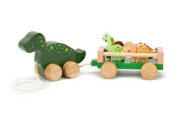 El Puente El Puente Zieh-Spielset "Dinos" | Fair Trade & Handmade aus Sri Lanka – Produktbild 1 von 1