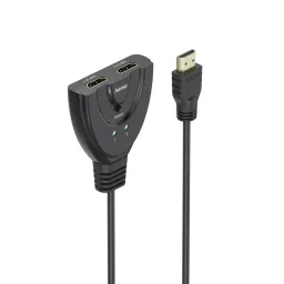 Hama Hama 4K HDMI™-Umschalter 2x1, 2x HDMI™-Buchse - 1x HDMI™-Stecker – Produktbild 1 von 1