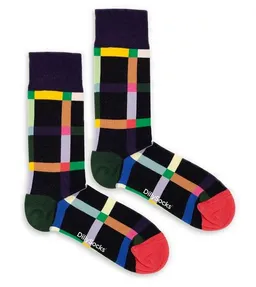 DillySocks DillySocks Socken Multicolor Maze aus Biobaumwoll-Mix – Produktbild 1 von 1