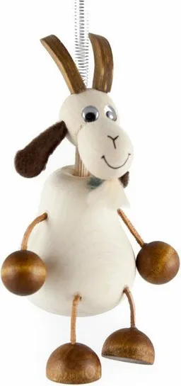 ReineNatur ReineNatur Ziege Hüpftier/Schwingfigur aus Holz – Produktbild 1 von 1