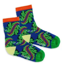 DillySocks DillySocks Kindersocken Lil Ur Ex the T Rex aus Biobaumwoll-Mix – Produktbild 1 von 1