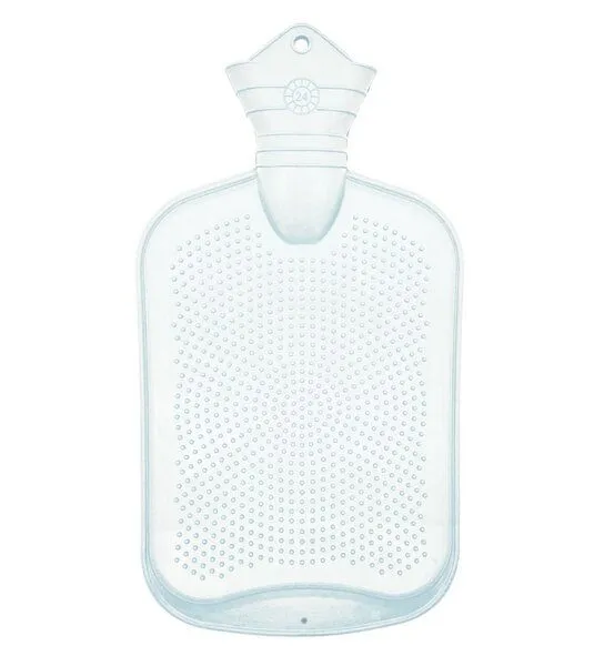 Fair Zone Fair Zone Wärmflasche 2 Liter aus Naturkautschuk, Blau, – Produktbild 3 von 3