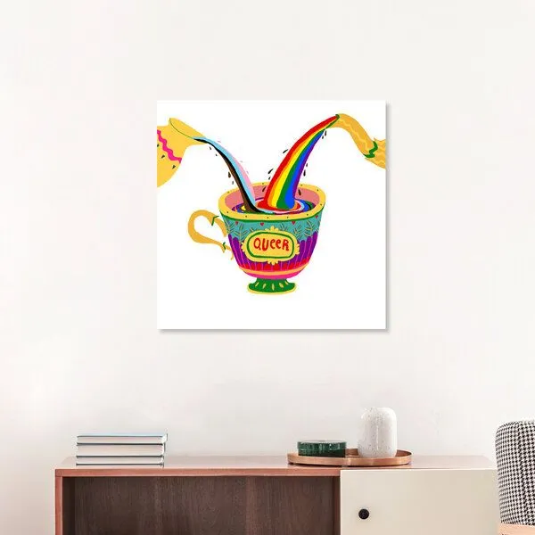 Photocircle Photocircle Poster / Leinwandbild - Queer Cup – Produktbild 3 von 4