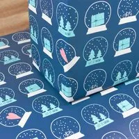 Bow & Hummingbird Bow & Hummingbird Geschenkpapier Let it snow! – Produktbild 1 von 1