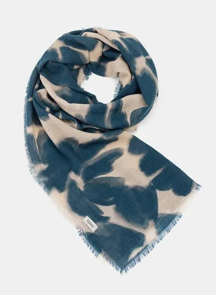 Djian Djian NAMI –Schal aus Merino-Wolle, mulesing-frei, Blau, – Produktbild 2 von 3