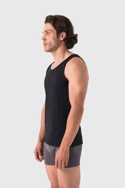 Barrio 13 Barrio 13 Unterhemd 3er Pack Tank Top für Herren Achselshirt, Schwarz, – Produktbild 2 von 4