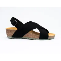 Zouri Zouri Damen vegan Sandalen See Schwarz – Produktbild 1 von 1
