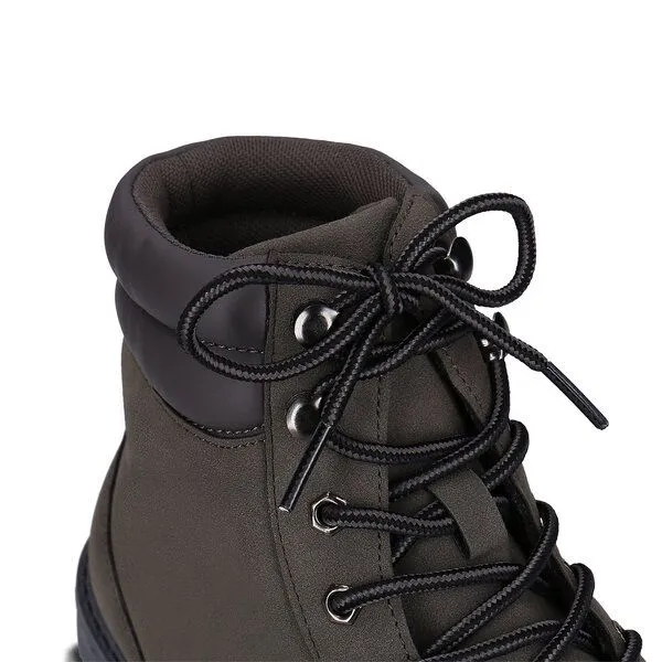 Nae Vegan Shoes Nae Vegan Shoes NAE Adar - Vegane Boots, Grey, – Produktbild 3 von 3