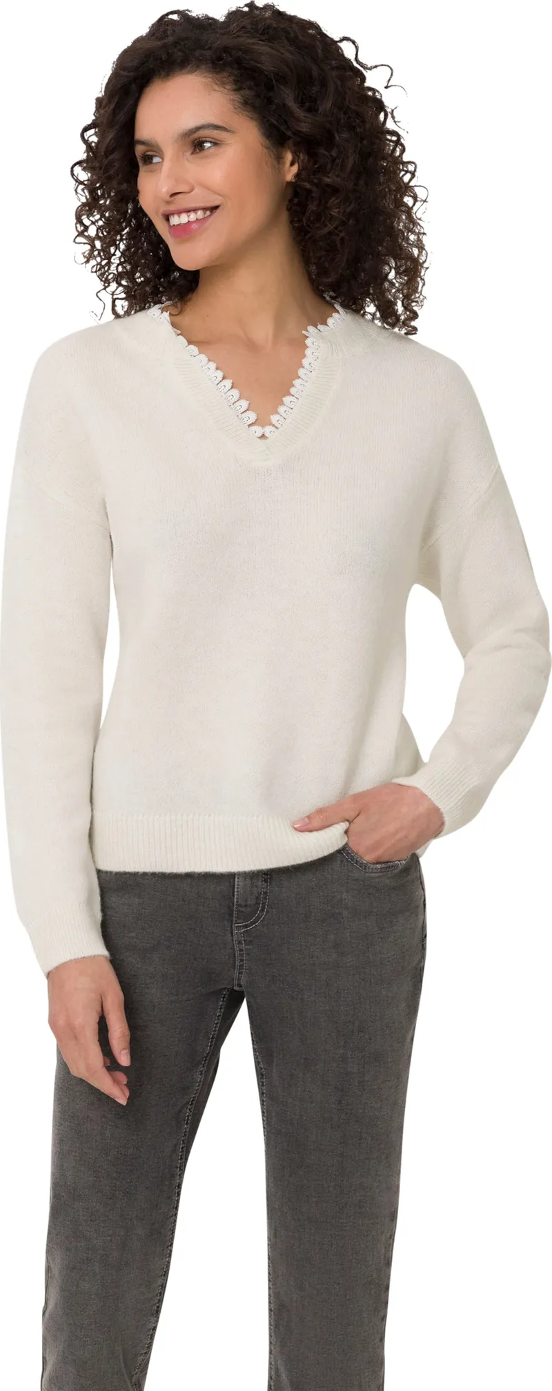 heine Pullover ecru, Ecru, – Produktbild 2 von 2