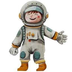 WERKHAUS WERKHAUS Magnet - Astronautin Nora – Produktbild 1 von 1