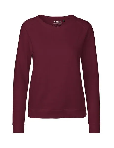 Neutral® - 3FREUNDE Neutral® - 3FREUNDE Frauen Sweatshirt, Bordeaux, – Produktbild 3 von 4