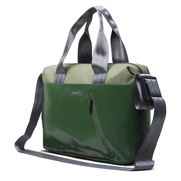 7clouds 7clouds Laptop Umhängetasche Erkan 7.1, Jungle green-mud green, – Produktbild 3 von 4