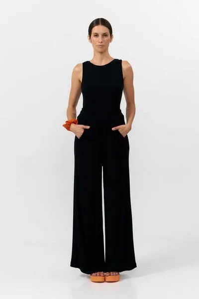 SUITE13LAB Suite13lab Damen-Weithose YALA, Schwarz, – Produktbild 1 von 4