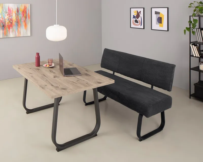 HELA Esstisch Luise T, Breite 140 cm, Beige, – Produktbild 4 von 5