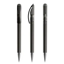 prodir prodir® Drehkugelschreiber DS3 TTC Twist, blaue Mine, anthrazit, Dunkelgrau, – Produktbild 1 von 1