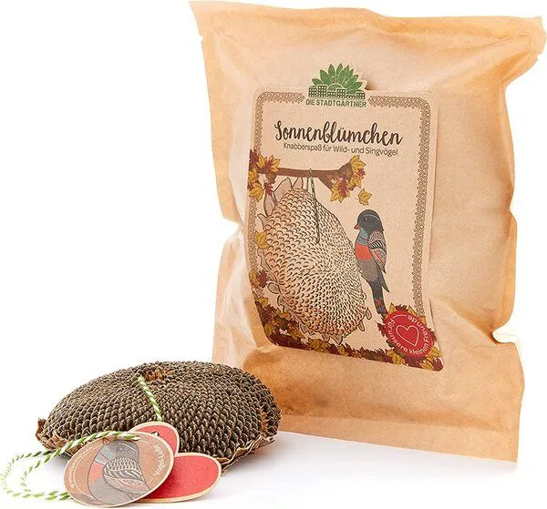 Die Stadtgärtner Die Stadtgärtner Vogelfutter, getrocknetes Sonnenblumenköpfchen – Produktbild 2 von 3