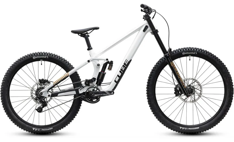 Cube Cube TWO15 Race - 29 / 27.5 Zoll 7K Fully - powdergold´n´black, Weiss, – Produktbild 1 von 1