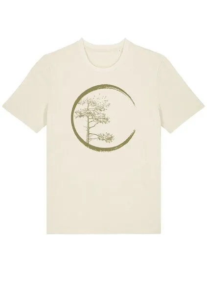 Life-Tree Life-Tree Organic Fairwear Shirt Men "Circle", Natur, – Produktbild 4 von 5