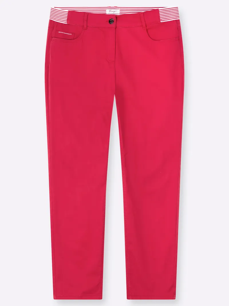 sheego 5-Pocket-Hose, Erdbeere, – Produktbild 1 von 2