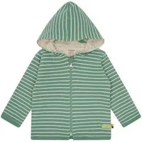 loud proud loud + proud Babys & Kinder Wendejacke mit Kapuze, GOTS-zertifiziert, Bamboo(grün), – Produktbild 1 von 1