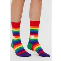 Natural Vibes Natural Vibes Rainbow Socken Bio GOTS | Bunte Socken | Herren Damen Socken | Lustige Socken – Produktbild 2 von 4