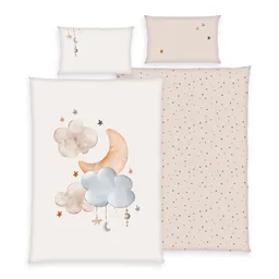 Herding babybest Moon and Stars Bettwäsche "Made in green" Größe 40x60 + 100x135 cm – Produktbild 1 von 1
