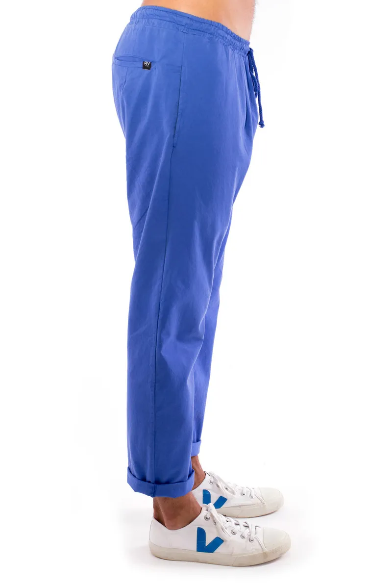 RAVENS VIEW IBIZA RAVENS VIEW IBIZA Herren vegan Hose Monaco Klein Blau, Dunkelblau, – Produktbild 1 von 2