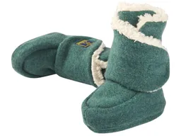 Pickapooh Pickapooh Baby Hausschuhe Babyschuhe Walk-Boots mit Klettverschluss melange-grün Gr.2 (3-6 Monate) – Produktbild 1 von 1