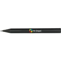 FSC-zertifizierter Bleistift rund schwarz durchgefärbt, farbig lackiert 8,75 cm – Produktbild 1 von 1