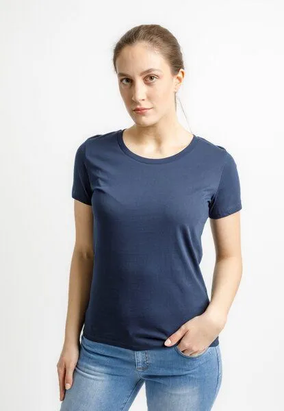 TORLAND Torland Tailliertes Damen T-Shirt Expresser, Blau (french navy), – Produktbild 1 von 4
