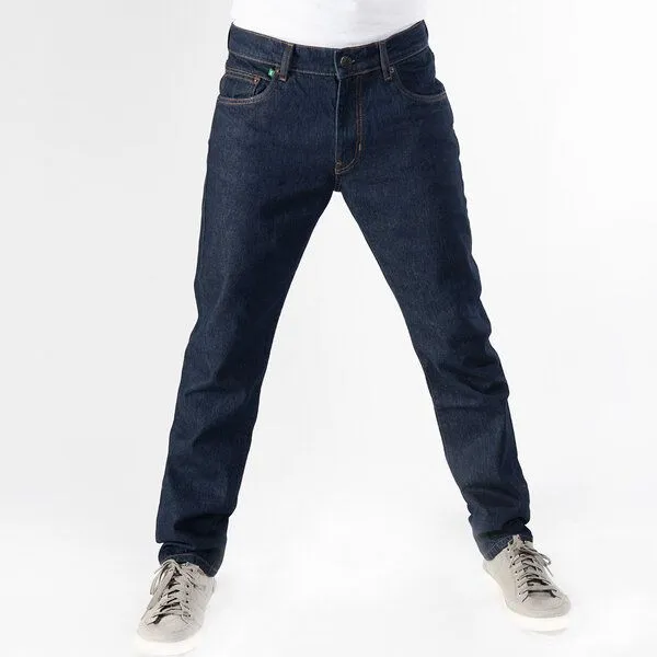 fairjeans fairjeans REGULAR NAVY 100, dunkelblaue Jeans aus 100% Bio-Baumwolle ohne Elasthan – Produktbild 1 von 4