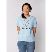 watapparel watapparel T-Shirt Frauen Self love, Blue soul, – Produktbild 1 von 1