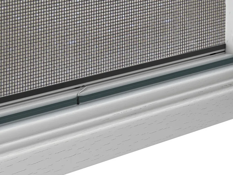 hecht international Insektenschutz-Fensterrahmen MASTER SLIM, Weiß, – Produktbild 3 von 8