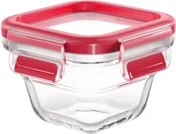 EMSA EMSA Frischhaltedose 'Clip & Close' aus Glas, quadratisch, 0,18 l – Produktbild 1 von 1