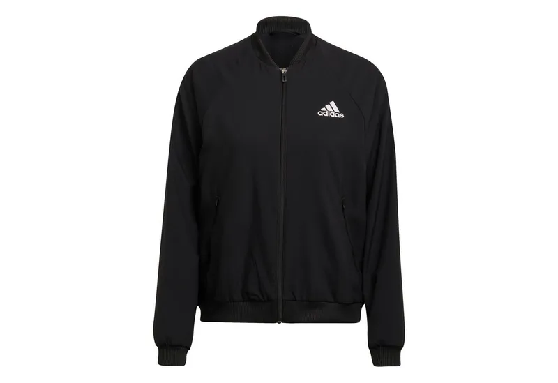 adidas Performance adidas Performance Sweatjacke adidas Damen Sweatjacke WOVEN JKT, Schwarz, – Produktbild 1 von 2