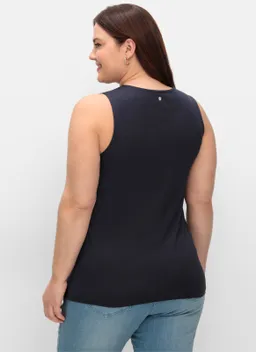sheego Tanktop tiefblau – Produktbild 1 von 1