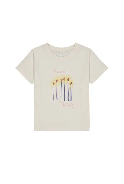 Nénés Nénés Mini-Me-T-Shirt für Kinder – Sonnenblumen-Print, Sonnenblumen-print, – Produktbild 3 von 4