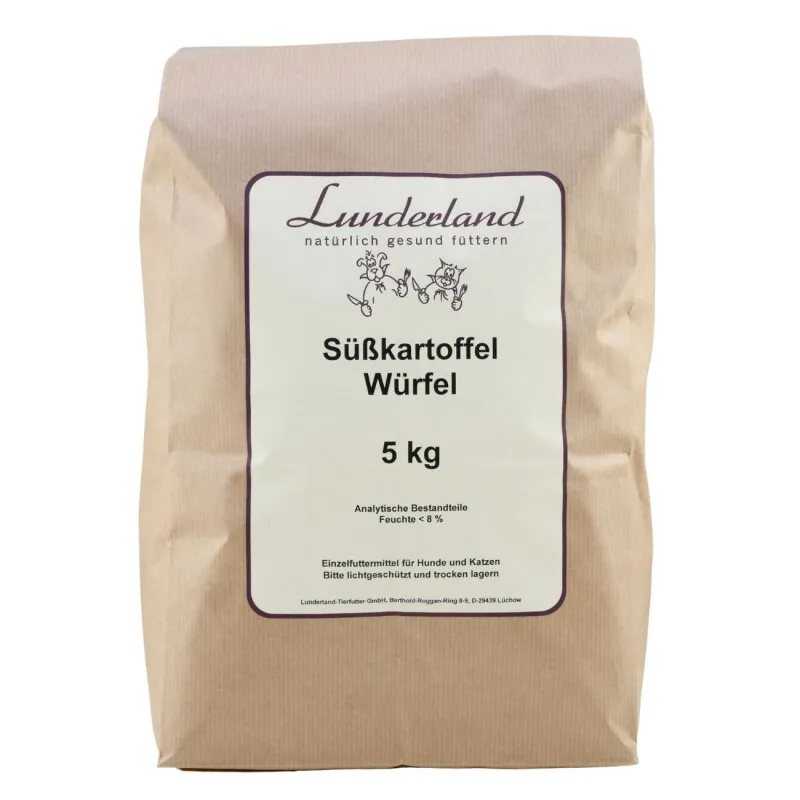 Lunderland Lunderland Süßkartoffel-Würfel 5 kg – Produktbild 2 von 2