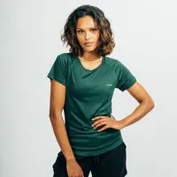 VIDAR Sport VIDAR Sport Damen Sportshirt aus SEACELL, Dunkelgrün, – Produktbild 1 von 1