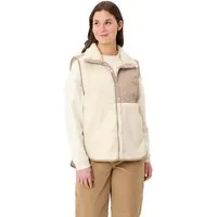 Vaude VAUDE Damen-Fleece-Weste 'Najun' mit seitlichen Schlitzen, ecru, Gr. 42 – Produktbild 1 von 1