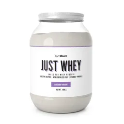 GymBeam GymBeam Just Whey Molkenprotein aus Weidemilch 1000 g blueberry yoghurt – Produktbild 1 von 1