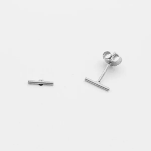 Jewelberry Jewelberry Stecker Tiny Bar, Silber, – Produktbild 2 von 2