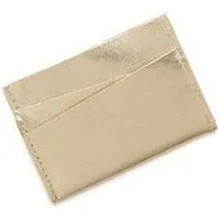ELEKTROPULLI ELEKTROPULLI Kreditkartenhalter aus Leder, Gold, – Produktbild 1 von 1