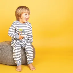 Sense Organics sense-organics Baby Schlafanzug *Zebra* GOTS & Fair Trade | Sense Organics – Produktbild 1 von 1