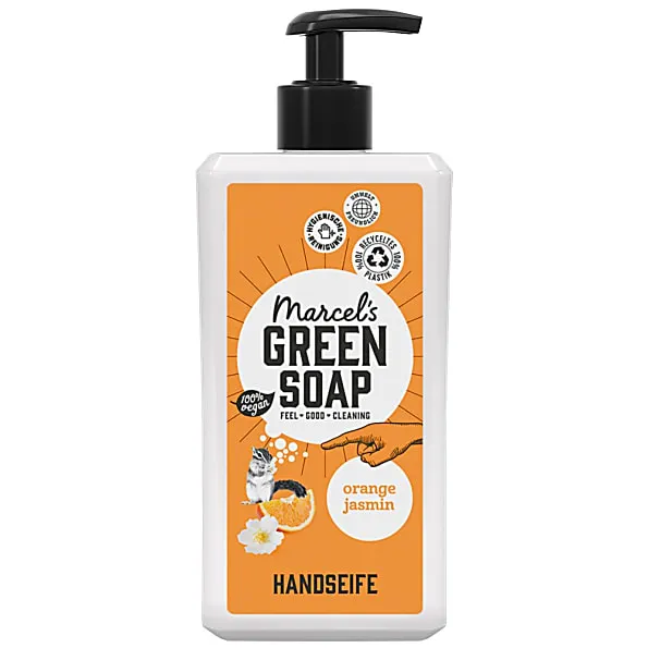 Marcel s Green Soap Marcel s Green Soap Marcel's Green Soap Handseife Orange & Jasmine - 500 ml – Produktbild 1 von 1