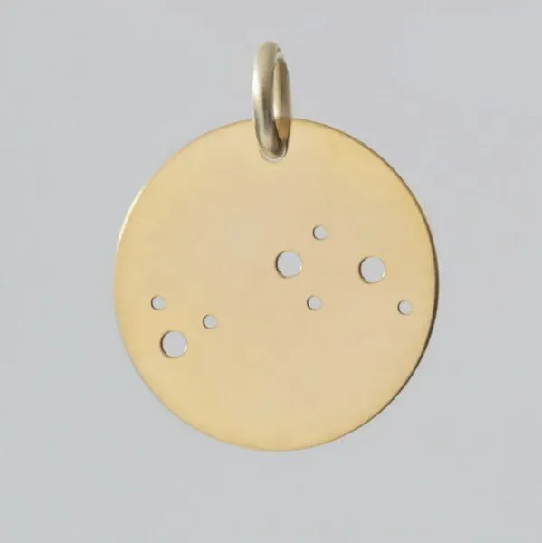 BELLYBIRD Jewellery BELLYBIRD Jewellery Sternzeichen Kette Echtgold, Gold, – Produktbild 5 von 7