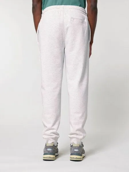 Human Family Human Family Bio Unisex Jogginghose - "Chiller", Hellgrau-meliert, – Produktbild 4 von 4