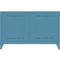 Bisley BISLEY Sideboard "Fern" 1 Fachboden, B114xT40xH72,5cm, blau – Produktbild 1 von 1