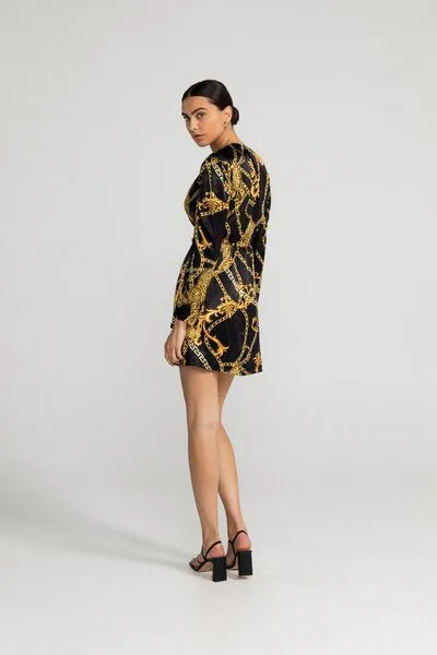 Lovjoi Lovjoi Dress EMYLIA, Jaguar baroque, – Produktbild 4 von 4